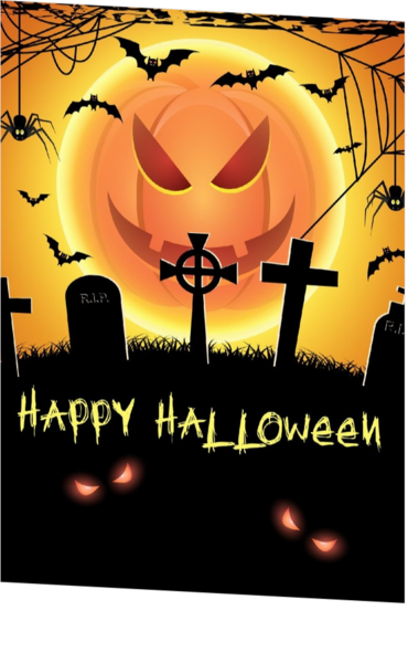 Halloween Karten - karte LCD109