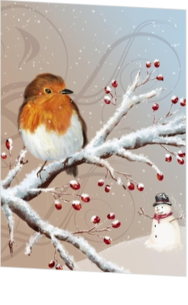 Gestalten und senden Sie Weihnachtskarten per Post  - weihnachtskarten-ahd-16005 ek