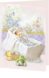 Geburtsglückwunschkarte senden - babykarten-ahd-15070