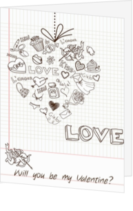 Valentinskarte erstellen  - valentinskarten-jb-15009
