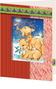 Gestalten und senden Sie Weihnachtskarten per Post  - weihnachtskarten-ahd-16001